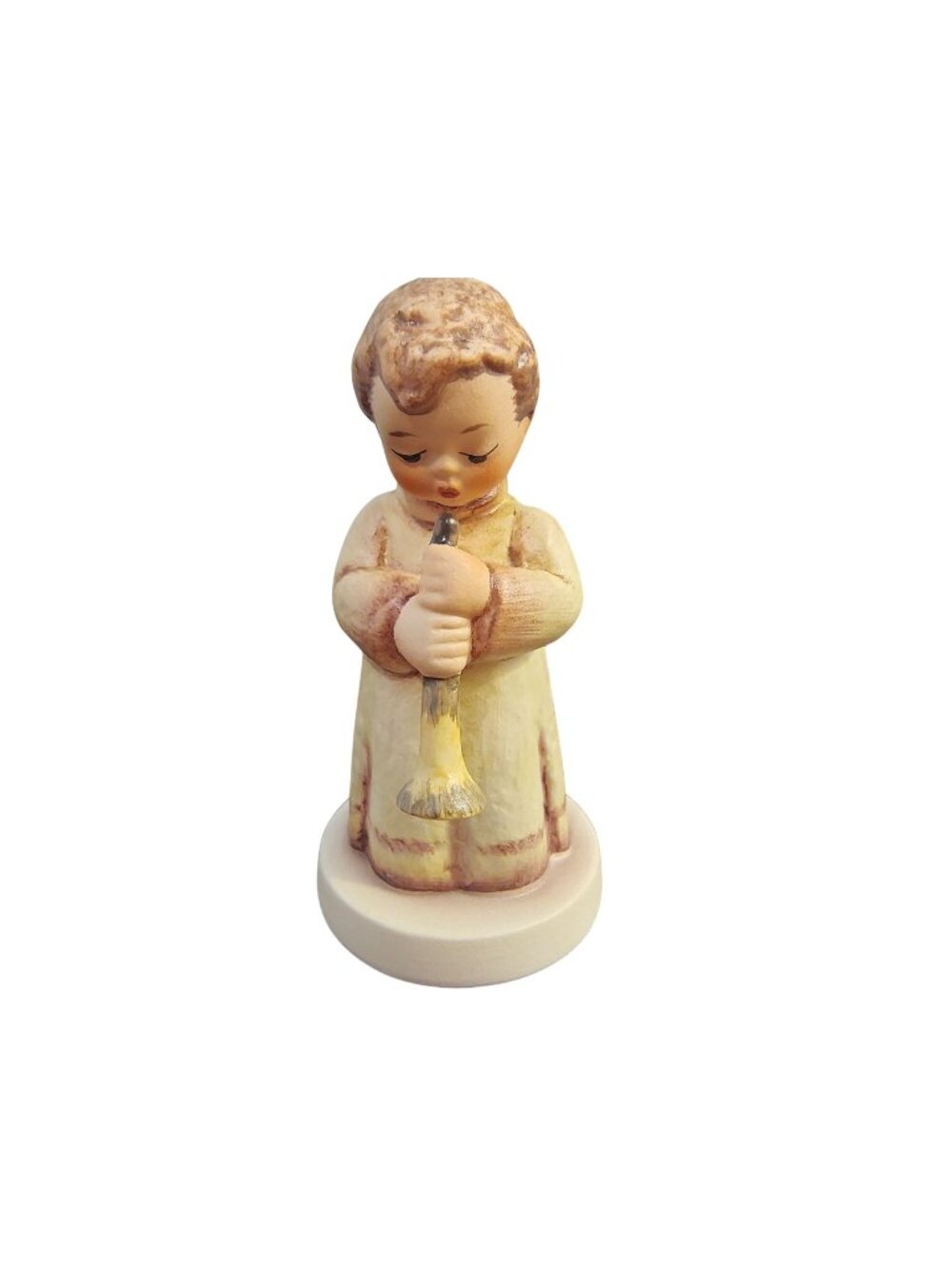 Vintage Goebel Hummel First Issue Angel Boy Figurine Playing Horn Clarinet